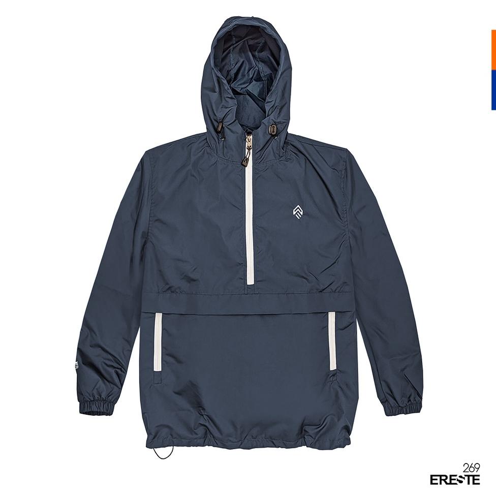 Terbaru Ereste269 Jaket Cagoule Parasut Pria Orinal Foremost Warna Navy