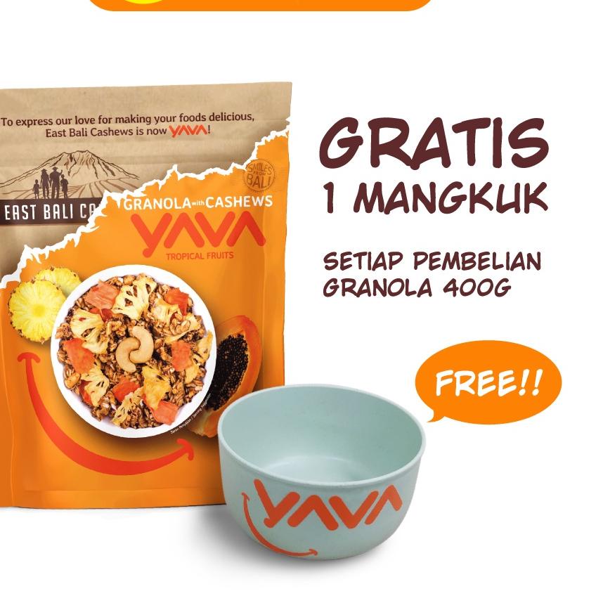 

☄ YAVA Granola Tropical Fruits 400g ➣