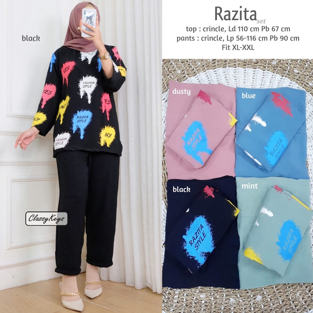 RAZITA SET BY CLASSY KEYS