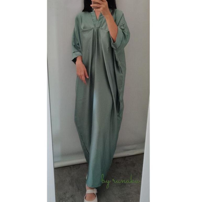 MENARIK Kavana kaftan - kaftan wanita - kaftan satin - kaftan soya - kaftan premium - Kaftan lebaran