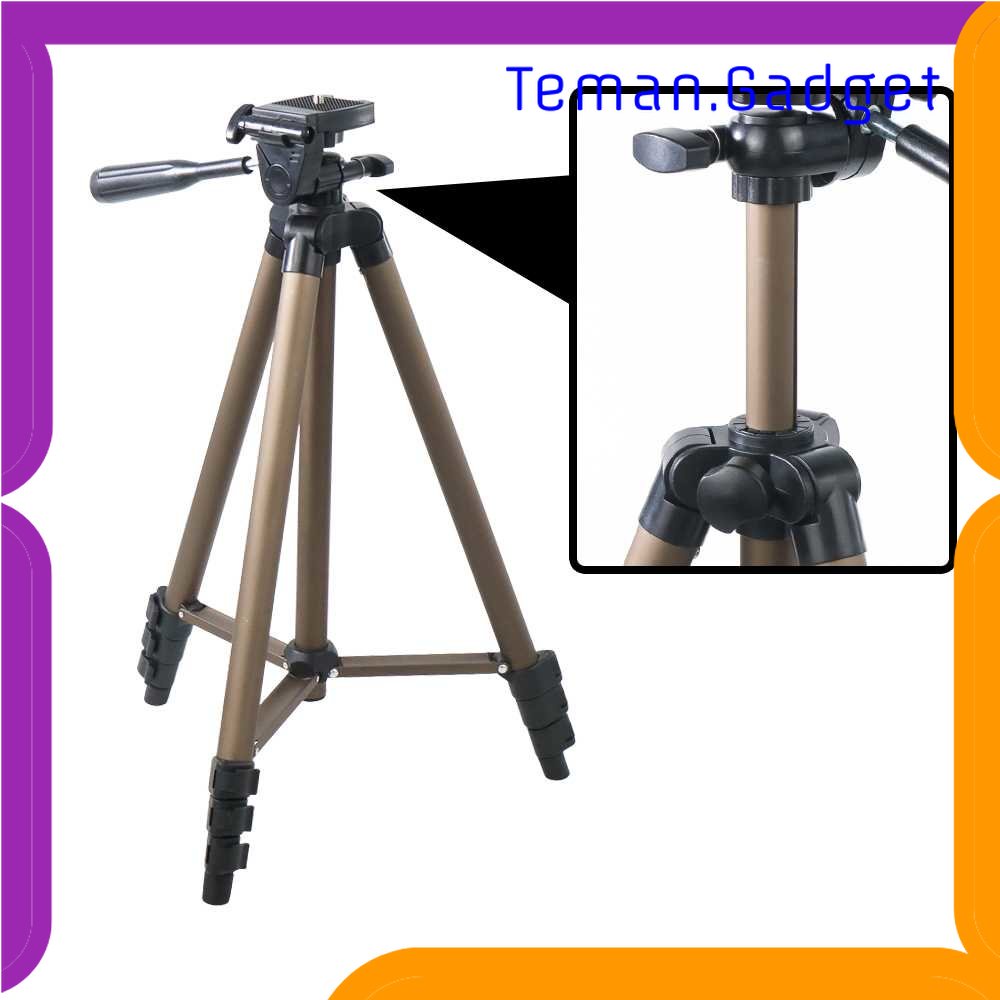 TG - KMR Weifeng Lightweight Tripod Stand 4-Section Aluminium - WT-3130