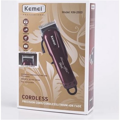 kemei km 2600 mesin cukur rambut kemei