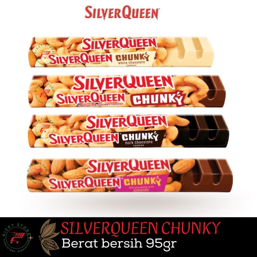 

ztv-62 Chunky Bar SilverQueen cokelat 95 Gram Varian Mede / Almond ..,,.,,.,