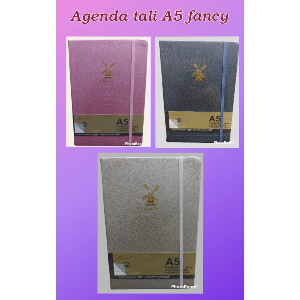 

Terlaris ✨ -RF215 - AGENDA TALI A5 / NOTEBOOK WINDMILL / BUKU CATATAN FANCY / BUKU DIARY- 2.2.23