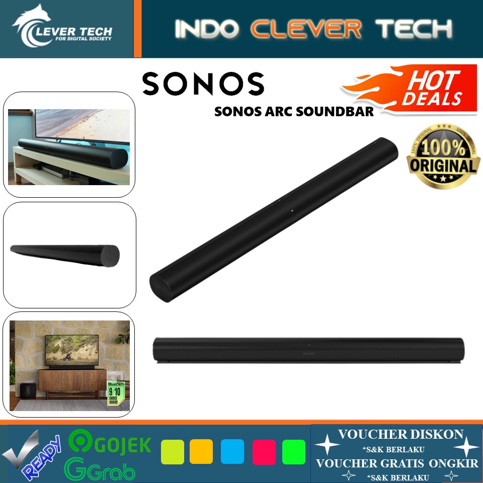 SONOS ARC Speaker Soundbar with Dolby Atmos