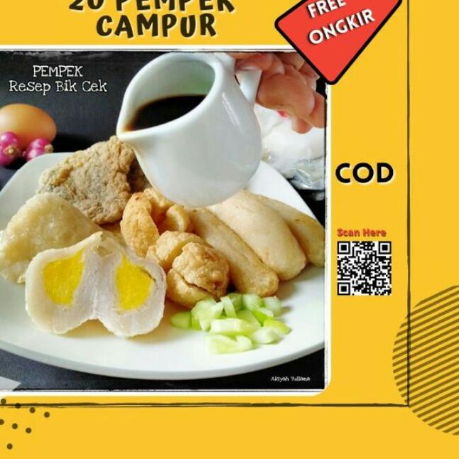 ☪ Pempek Palembang/Pempek Palembang Asli/Pempek Palembang Frozen paket isi 20 pcs/Pempek Palembang Murah/empek empek Palembang ❆