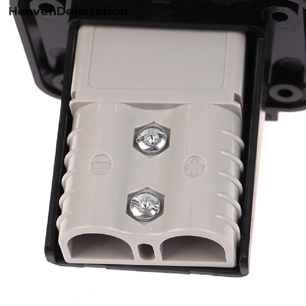 [HeavenDenotation] 120a Kompatibel Dengan Anderson Plug Kit Flush Mount Panel Dengan Penutup Untuk Caravan Connector Panel Mount Socket HDV