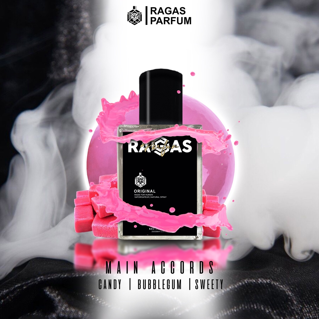 RAGAS PARFUM | PARFUM BUBBLE GUM - PARFUM PERMEN KARET - PARFUM PRIA - PARFUM  WANITA | PARFUM WANGI