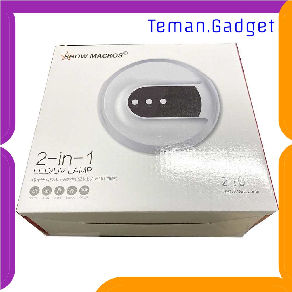 TG - PRW Pengering Kutek Kuku Smart UV LED Nail Dryer 36 W - Z10