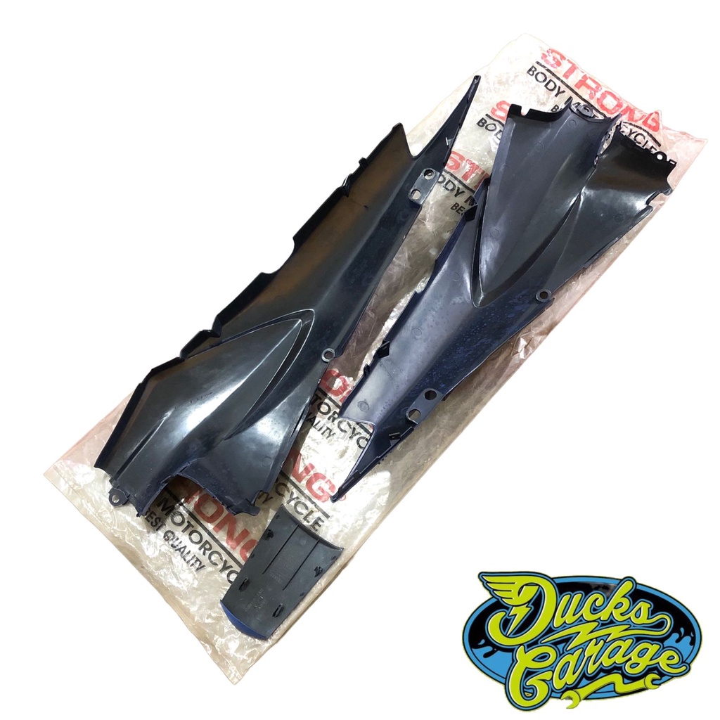 Cover Body Samping Set Cover Tail Honda Karisma X D 125 Biru Strong