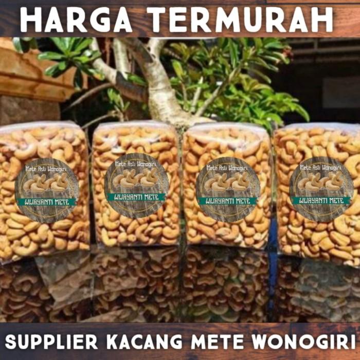

Kacang Mete Mede Mente Super Asli Wonogiri Goreng Matang 1Kg Camilan 055