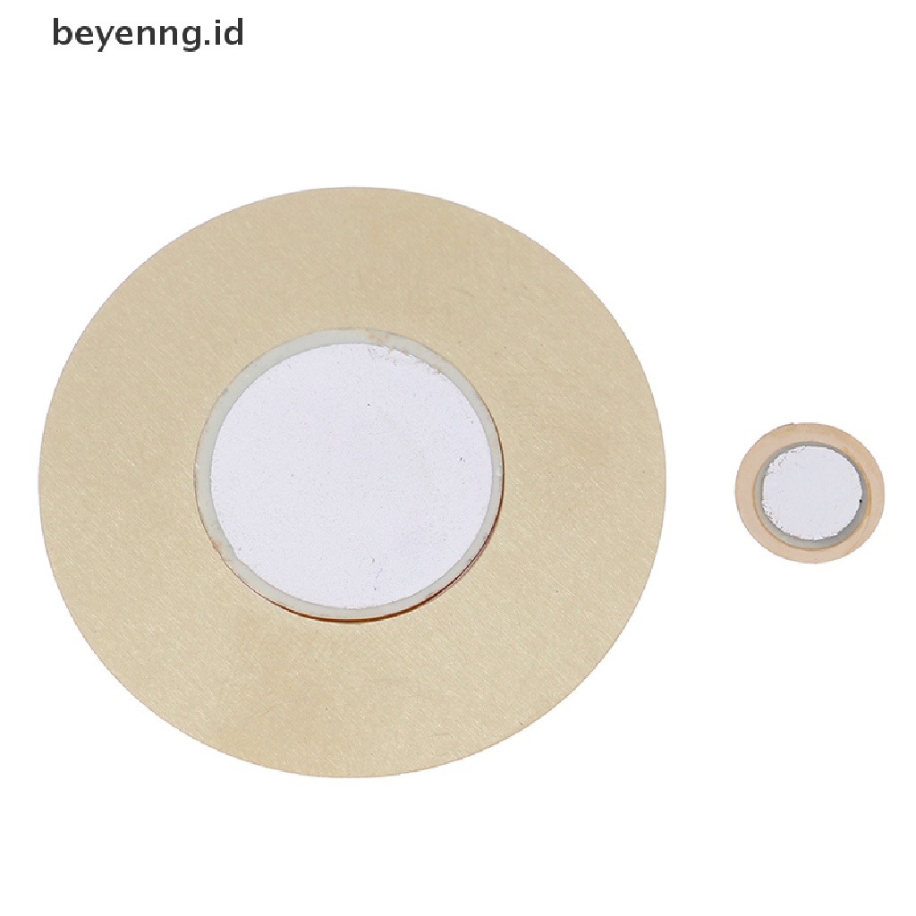 Beyen 10Pcs 12-50mm piezo elements sounder sensor pad Pemicu Bulat drum disc Tembaga ID