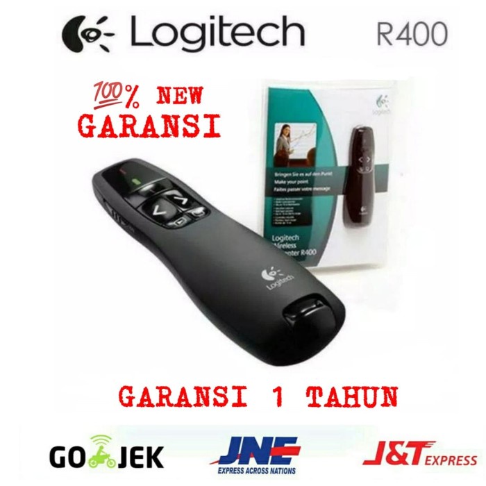 

[[JNT COD]] Laser pointer Wireless Presenter Logitech R400