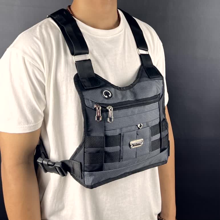 Chest Bag Tas Dada Tas Rompi Tas Selempang Dada Tas Dada Tactical Tas Sepeda