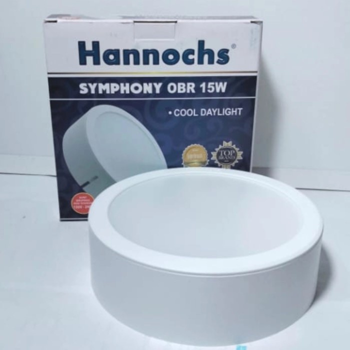 Downlight Led Symphony Outbow Plafond Round Bulat 15W Hannochs