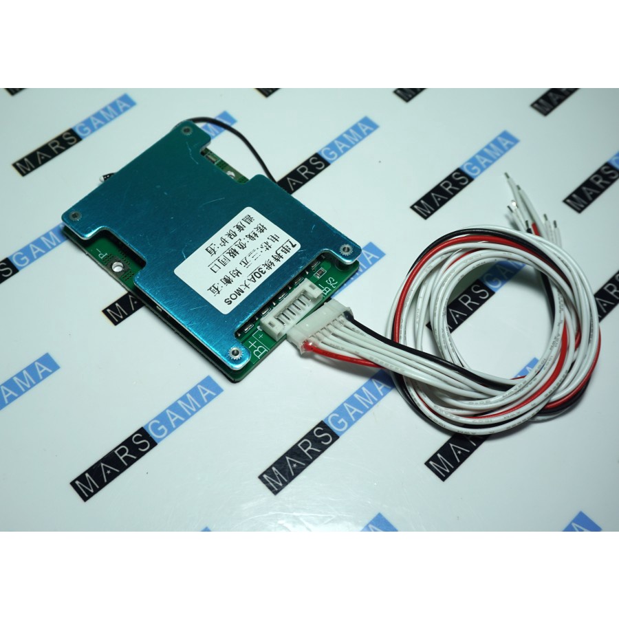 BMS 7S 30A 24V 29.4V lithium 3.7v 18650 with Balance SAME PORT