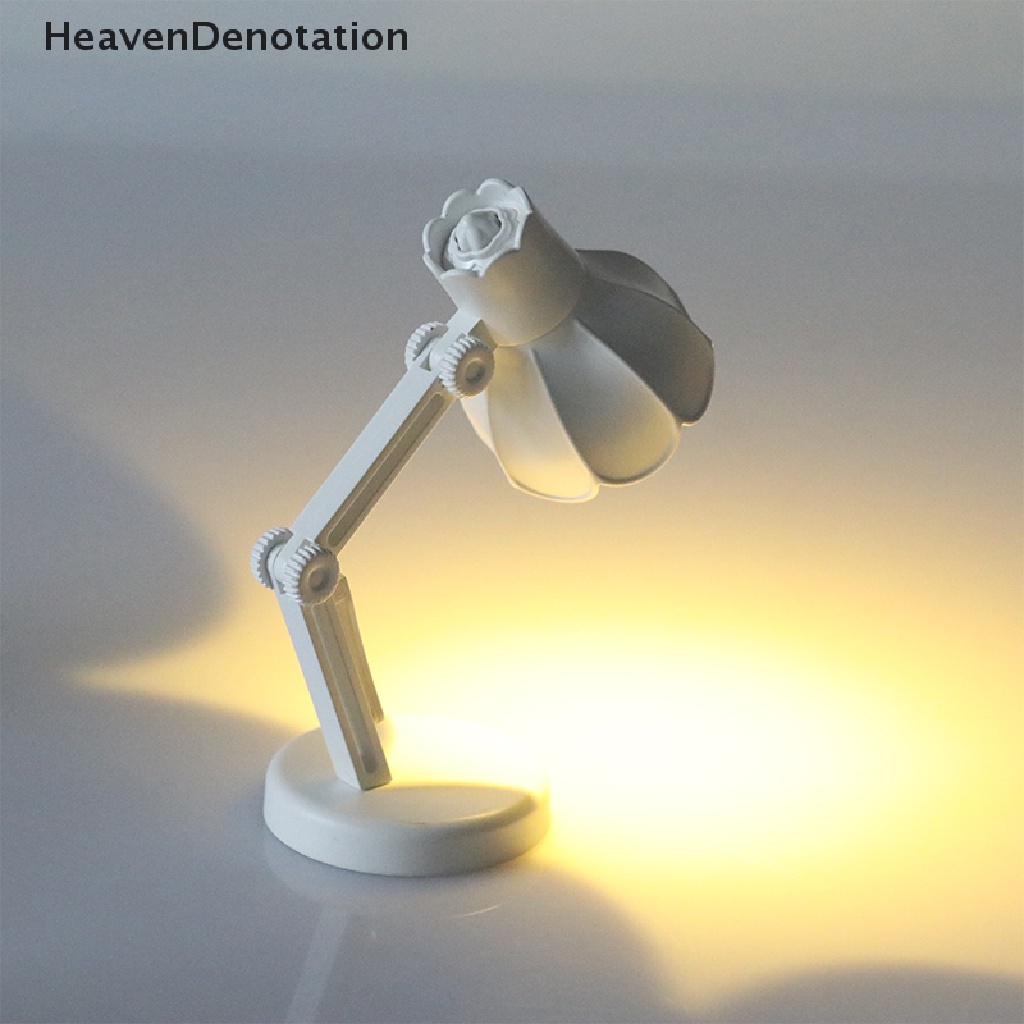 [HeavenDenotation] Mini Book Light Foldable Meja Meja Buku Lampu Baca Untuk Kamar Rumah Komputer Notebook Laptop Lampu Malam Pelindung Mata HDV