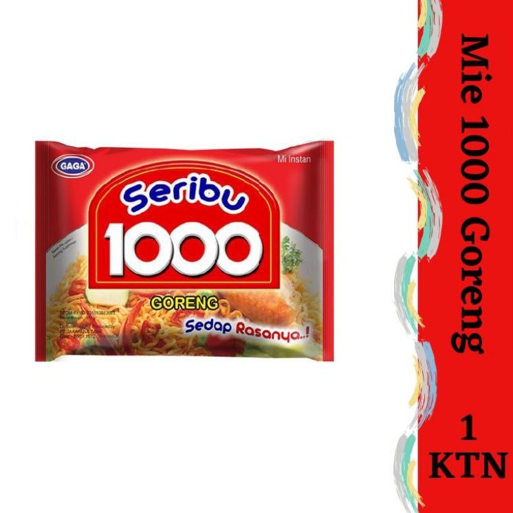 

➧ GAGA 1000 Goreng Spesial 50g (1 dus = 40 pcs) ☞