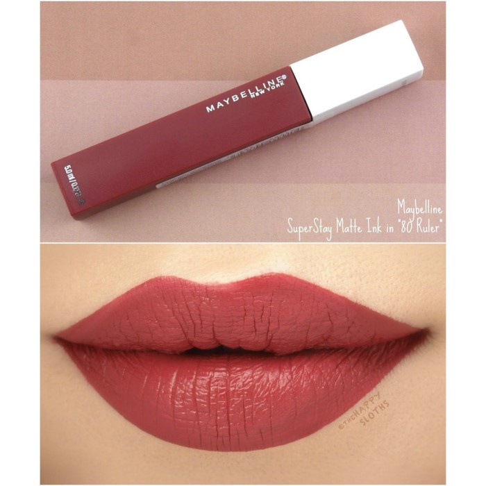MAYBELLINE Super Stay Matte Ink Lip Cream 80 Ruler