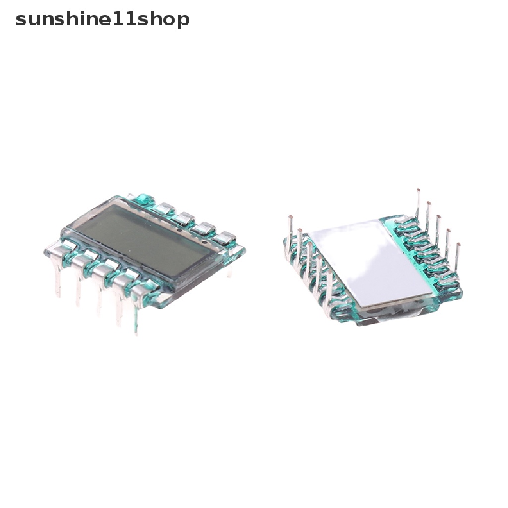 Sho 10PIN TN Positif 3 Digit Segmen LCD Panel 3.0V Digital Tabung Display N