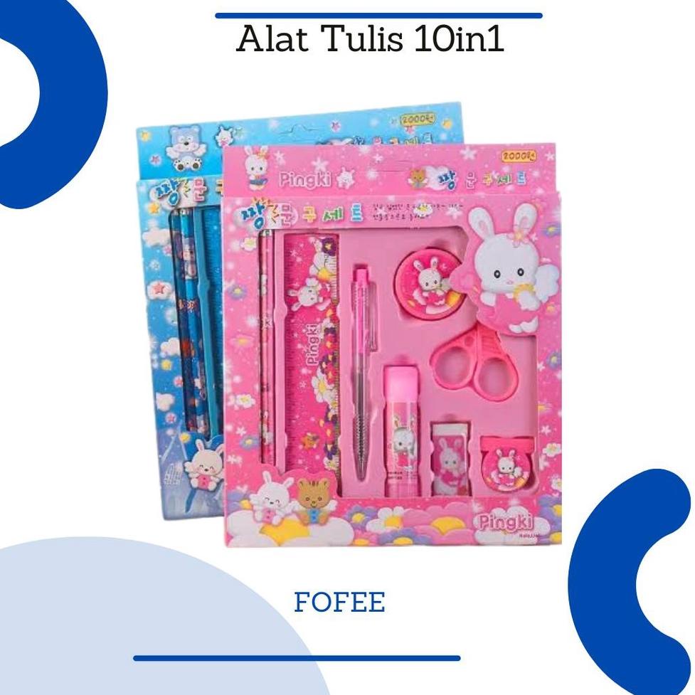 

K98 [IMPORT] - Kode 2019 - Alat Tulis Set 10in1 HOT SALE ペ