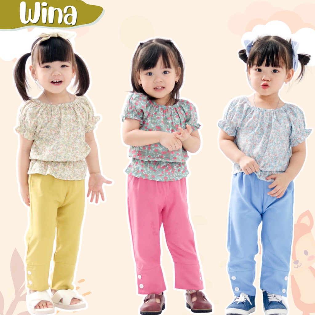 1-3TH SETELAN ANAK WINA ONESET ANAK PEREMPUAN