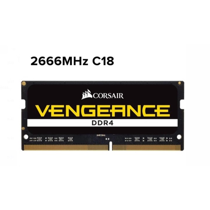 MEMORY CORSAIR SODIM DDR4 16GB (1X16GB) 2666MHZ CMSX16GX4M1A2666C18