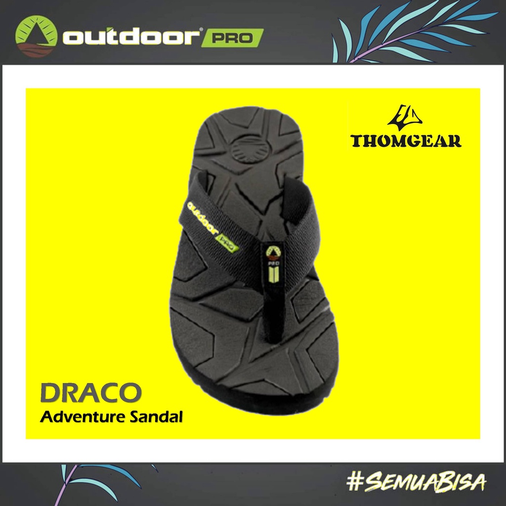 Thomgear Outdoor Pro Draco Sandal Jepit Gunung Pria Original