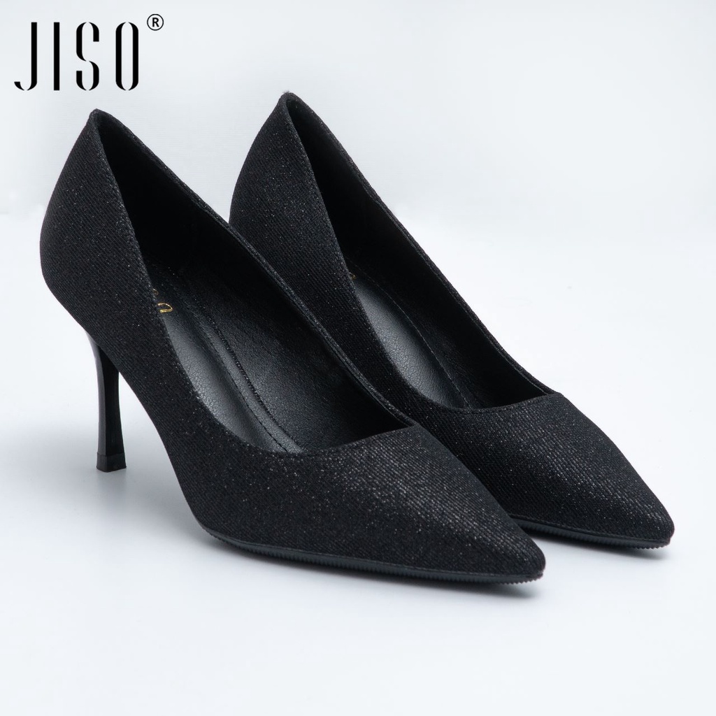 JISO RYONA ILUNA-85A Sepatu Kerja Wanita High Heels 8 Cm Import