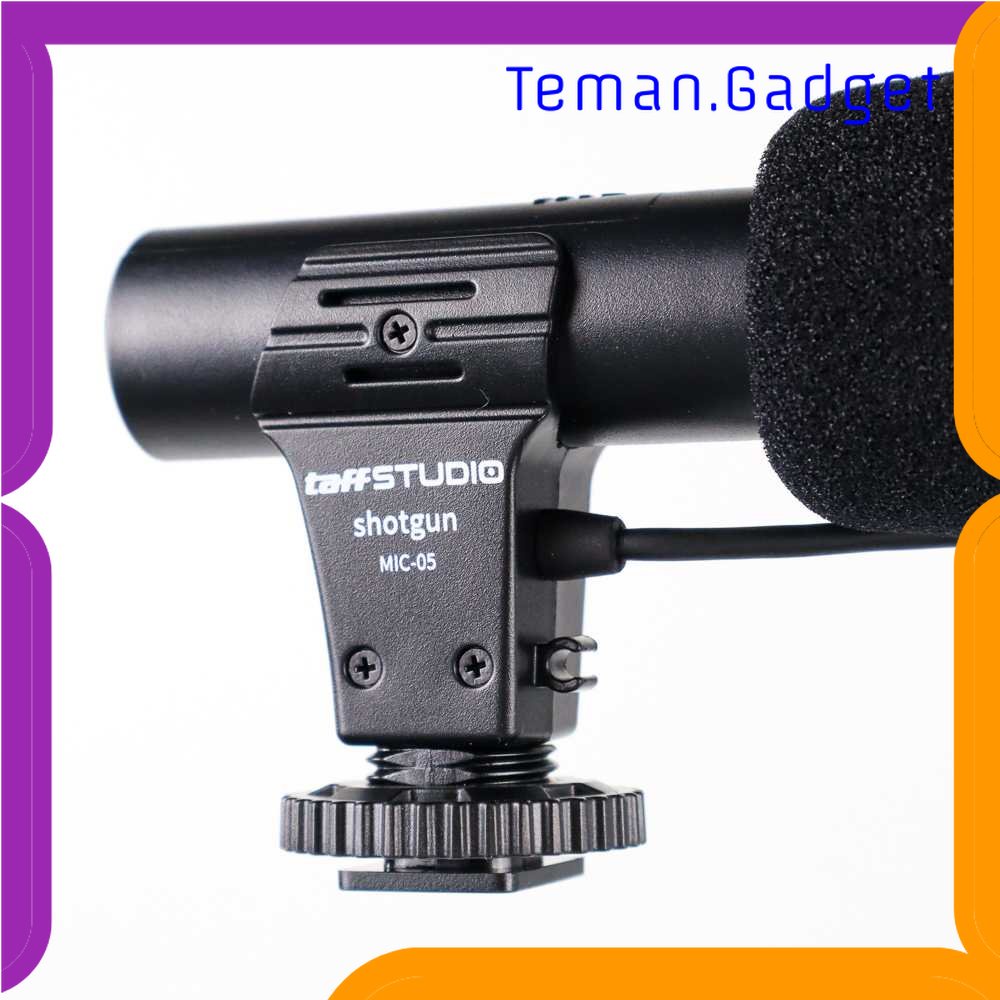 TG - KMR TaffSTUDIO Shotgun Microphone untuk DSLR - MIC-05