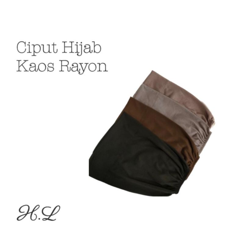 Ciput Hijab Bahan Kaos Rayon
