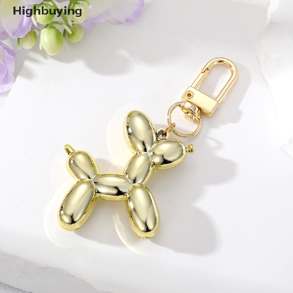 Hbid 1pc Kawaii Kartun Hewan Pasangan Gantungan Kunci Key Ring Untuk Wanita Pria Baru Warna-Warni Lucu Tas Hewan Peliharaan Mobil Holder Airpods Kotak Perhiasan Glory