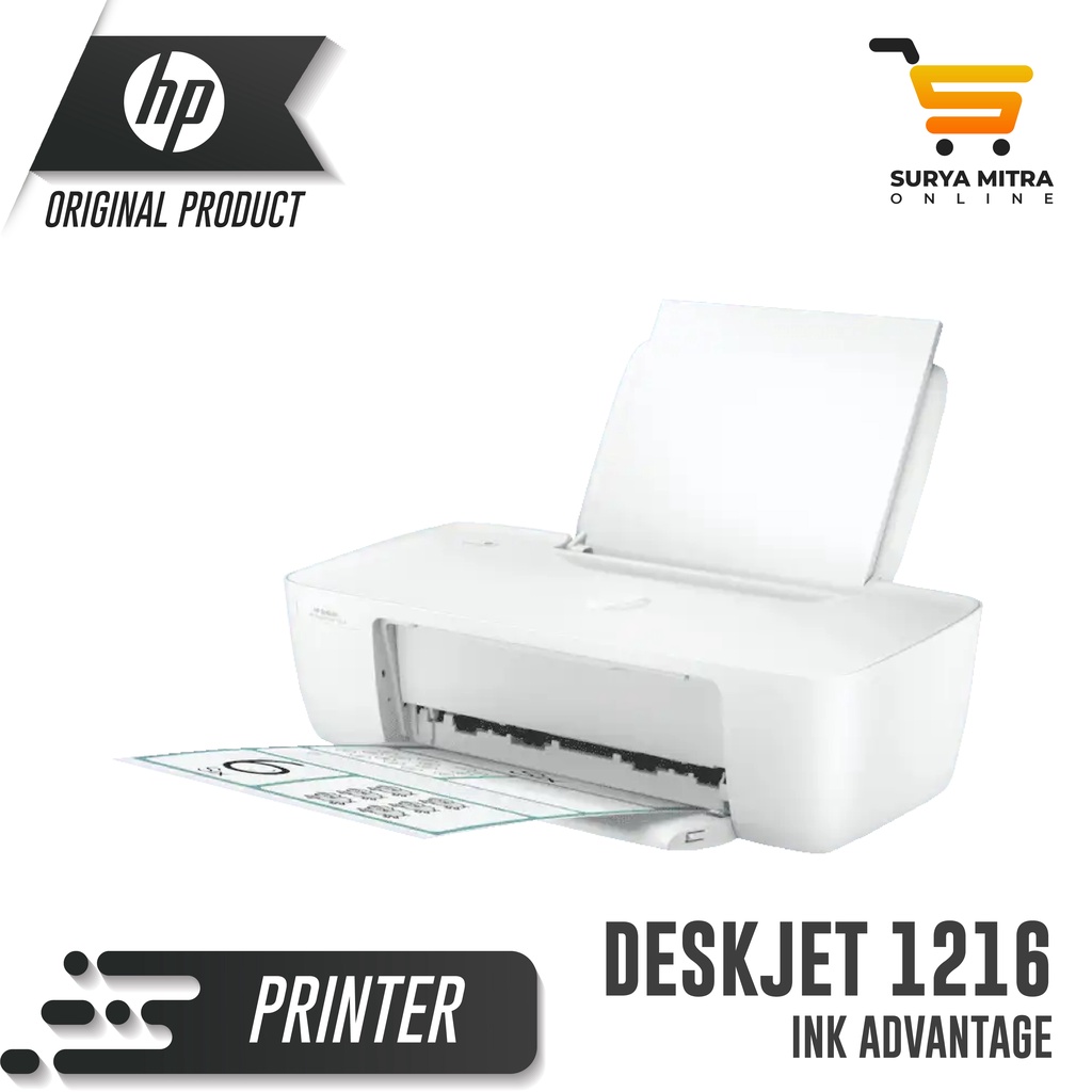 HP DeskJet Ink Advantage 1216 Printer (Print Only)