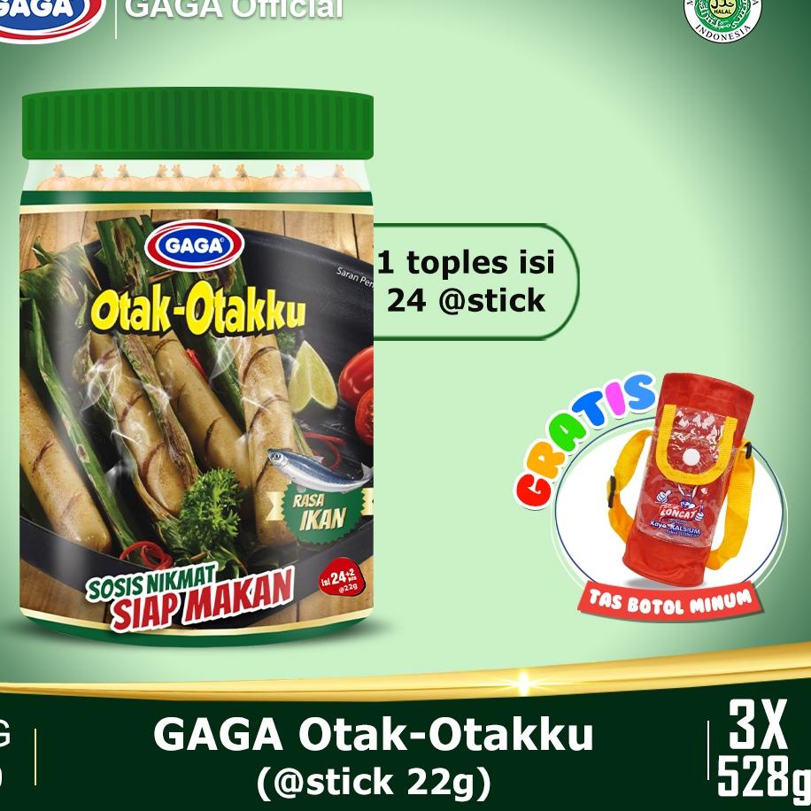 

☟ Beli 2 Toples GAGA Otak-otak 21g GRATIS 1 Toples GAGA Otak-otak 21g. (GG49) ❉