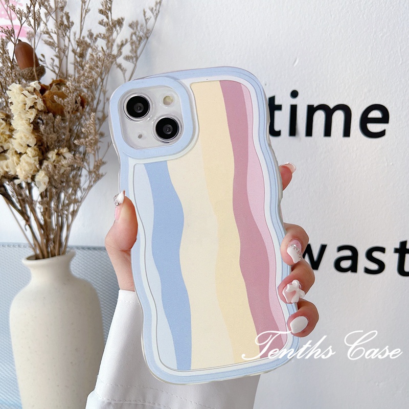 Redmi 12C 10C 10A 10 9 9A 9C 9T Note 12 11 Pro + 11s 11 10s 10 9s 9 8 Pro Poco X4Pro X3 Pro X3NFC M3 M4 F3 Mi11 Lite 10TPro Irregular Stripe Phone Case Soft Cover