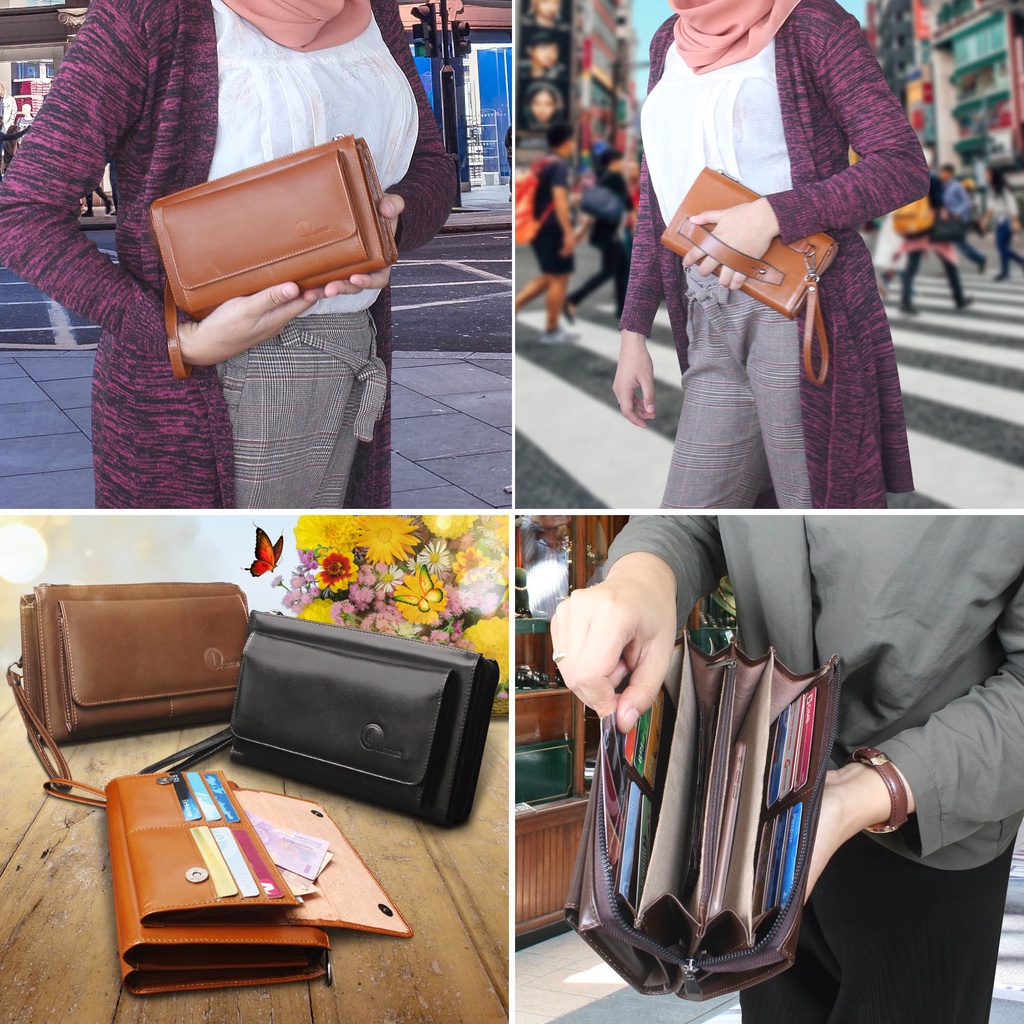 Handbag Tas Kulit Asli Tas Tangan  Kulit Sapi Asli HB05