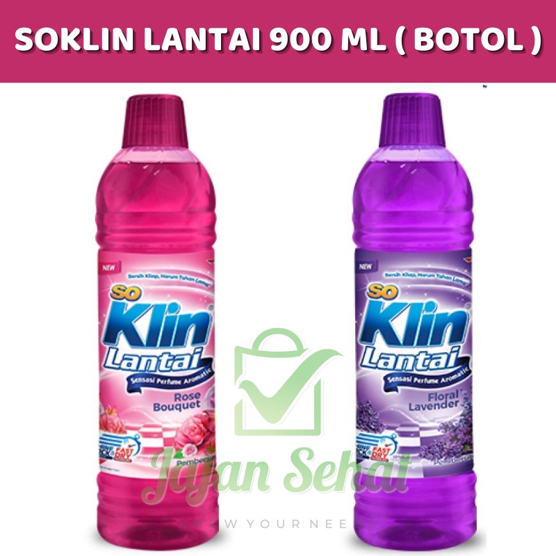 Soklin Lantai 900ml Kemasan Botol