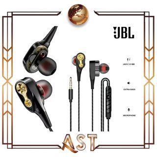 Headset Handsfree Earphone HF GMA JB-11 Purebass Music With Mic 4.6