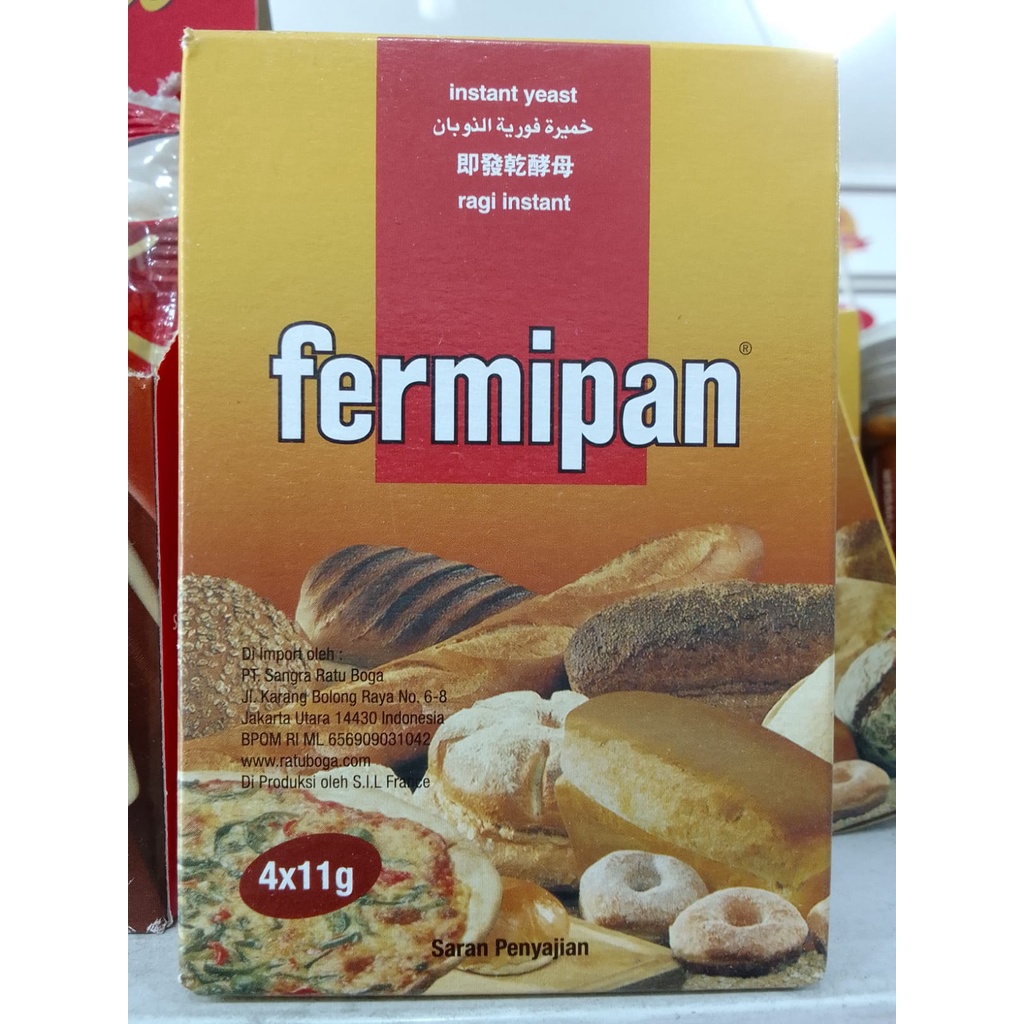 

Fermipan dan Fermipan Super 4 x 11 gram