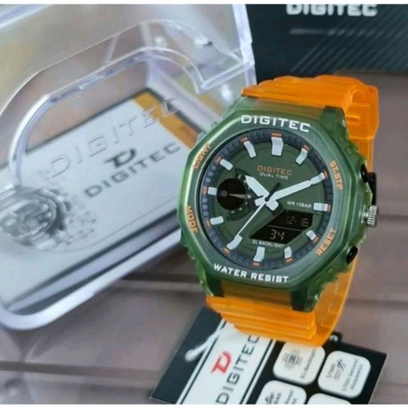 Jam Tangan Pria DIGITEC DA 3119 / DA-3119 / DA3119 /DA2119 / DA 2119T/DA2119T DA 2119 Watch Original