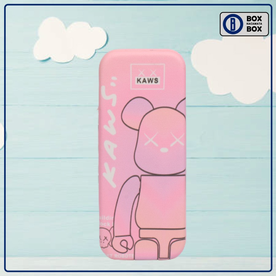 Tempat / Box Kacamata Hard Case Anti Air Karakter Animals Bear Terbaru D6