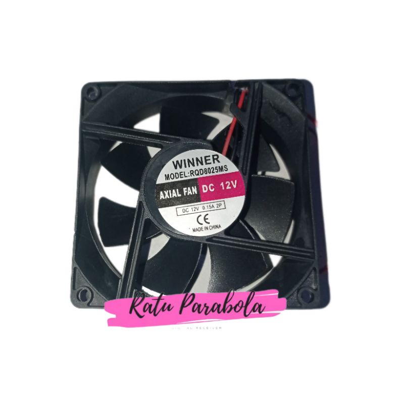 Fan DC 8X8 12Volt Winner