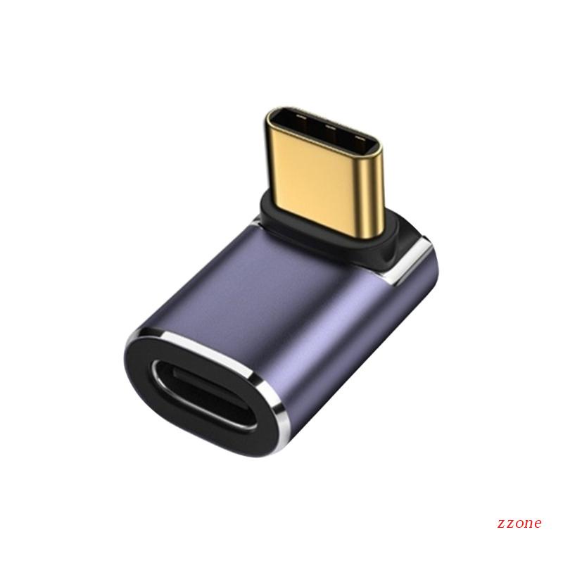 Zzz 1paket 100W 40Gbps Adaptor USB C PD Tipe C Male to Female Extender 8k @ 60Hz Video