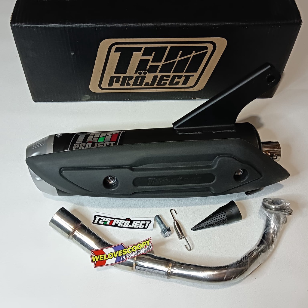 KNALPOT TZM PROJECT RACING GENIO / KNALPOT TZM GENIO / KNALPOT TZM RACING GENIO