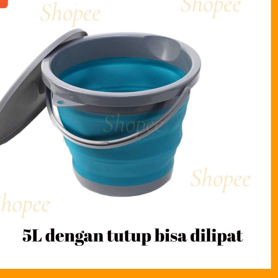 ☼ Ember lipat 5 Liter dengan tutup - AsyPets ►