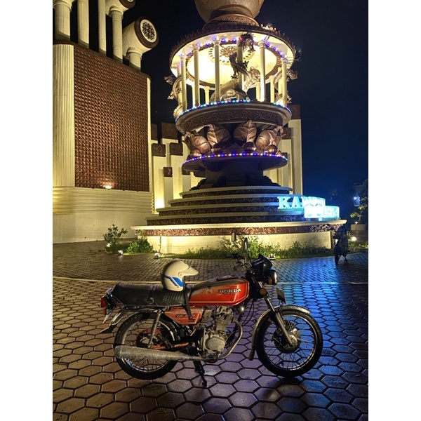 HONDA GL100 ORIGINAL MERAH