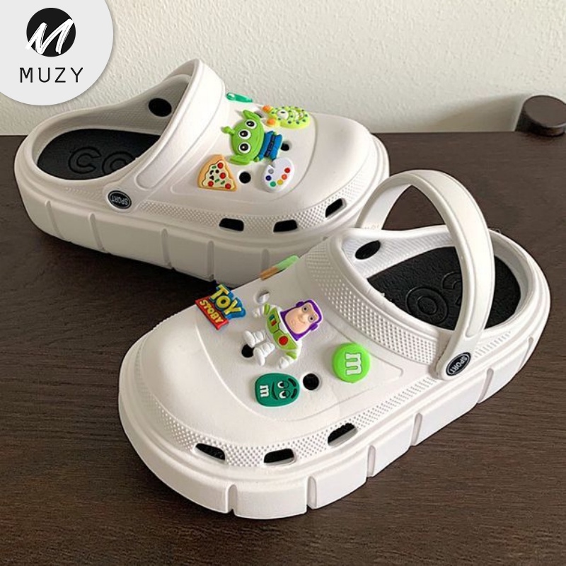 Muzy Sandal Kodok Wanita Sandal Kesehatan Sandal Kodok Sandal Baim Sendal Fuji  HSN117