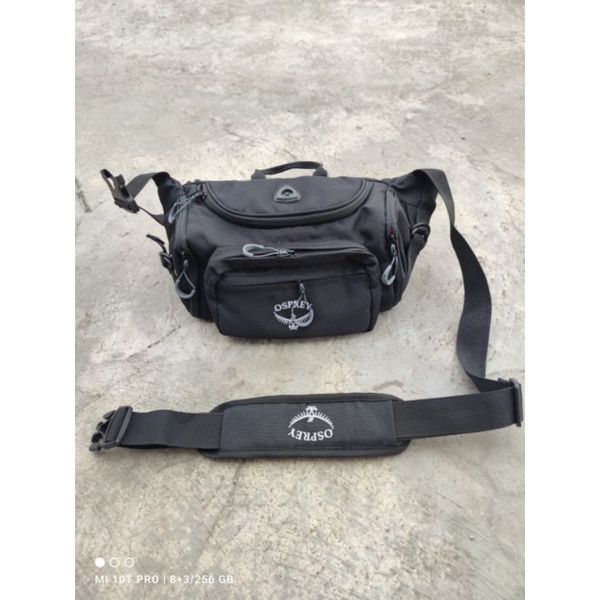 Tas Waistbag Pria Selempang Slingbag Multipungsi Waterproof Viral