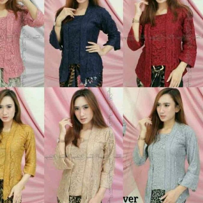♫ ATASAN  KEBAYA KUTUBURU BROKAT / KEBAYA BROKAT BUSUI / KEBAYA WISUDA ♕