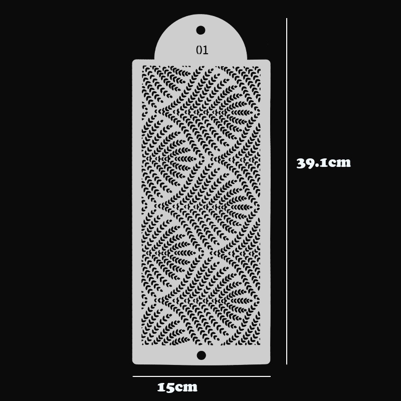 Cake Stencils Lace Pattern Motif Batik Stensil Cake Dekorasi Kue
